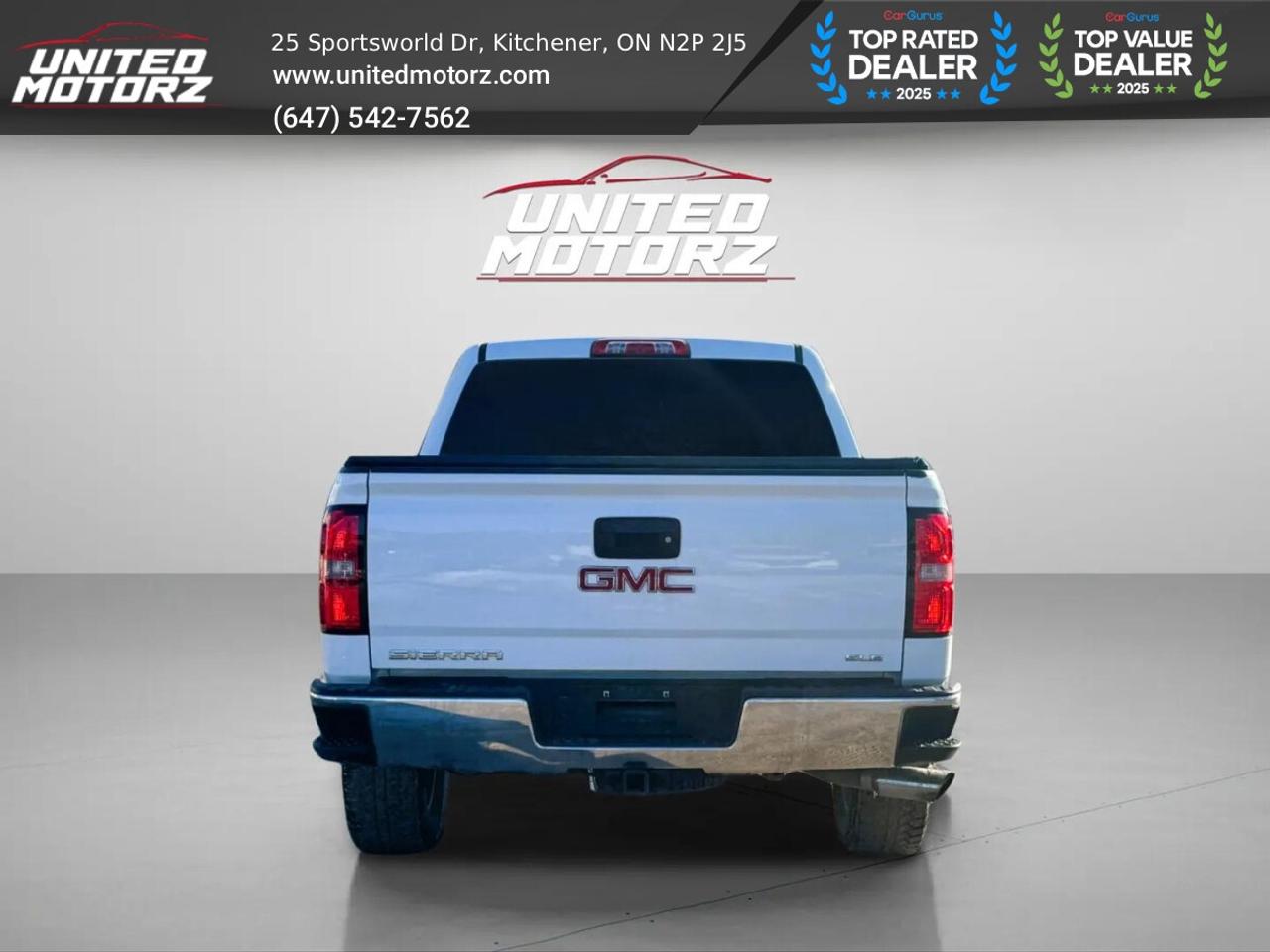 2016 GMC Sierra 1500 SLE 143.5" 4WD Crew Cab 5.3L V8~SAFETY CERTIFIED~1 Photo