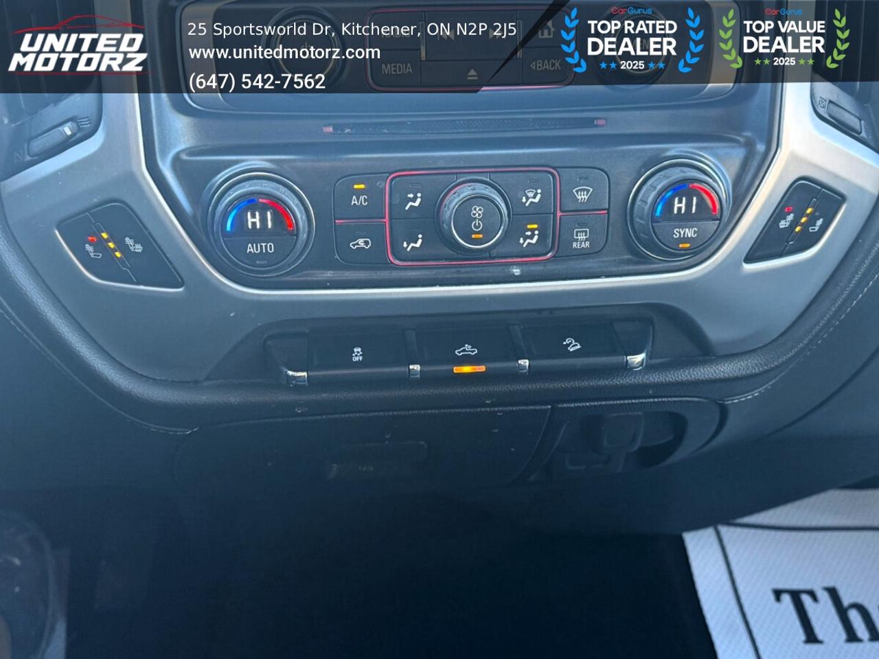 2016 GMC Sierra 1500 SLE 143.5" 4WD Crew Cab 5.3L V8~SAFETY CERTIFIED~1 Photo