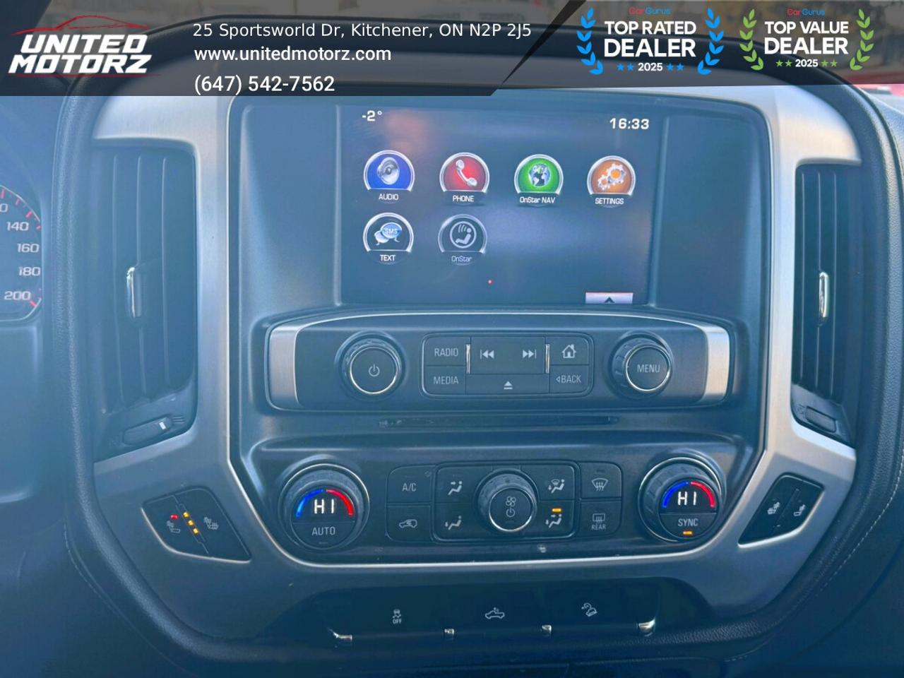 2016 GMC Sierra 1500 SLE 143.5" 4WD Crew Cab 5.3L V8~SAFETY CERTIFIED~1 Photo