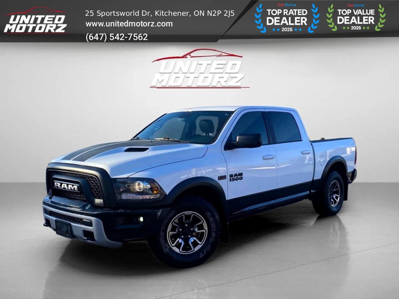 2017 RAM 1500 Rebel Crew Cab 5.7L Hemi V8~SAFETY CERTIFIED~23 Se Photo