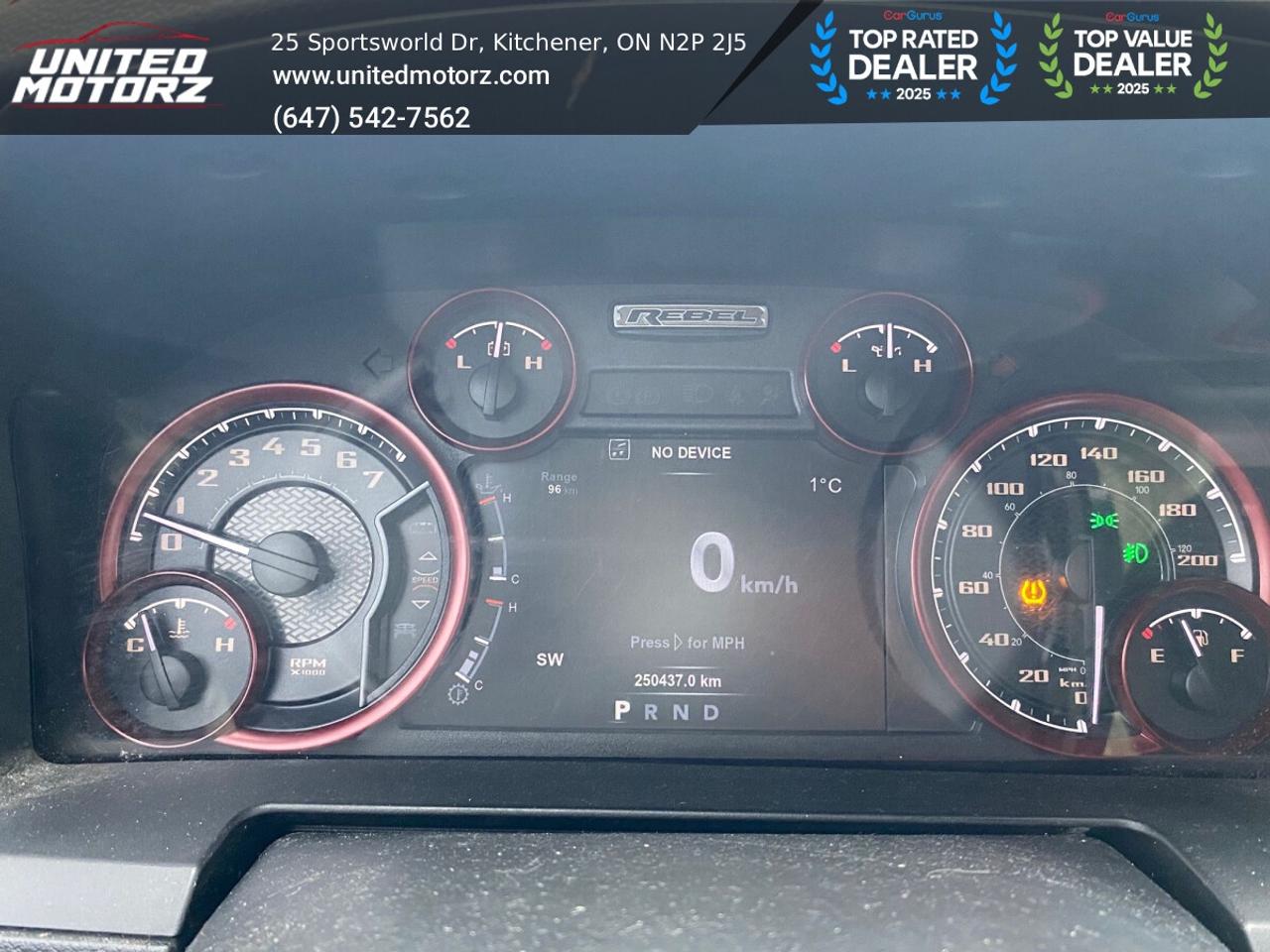 2017 RAM 1500 Rebel Crew Cab 5.7L Hemi V8~SAFETY CERTIFIED~23 Se Photo