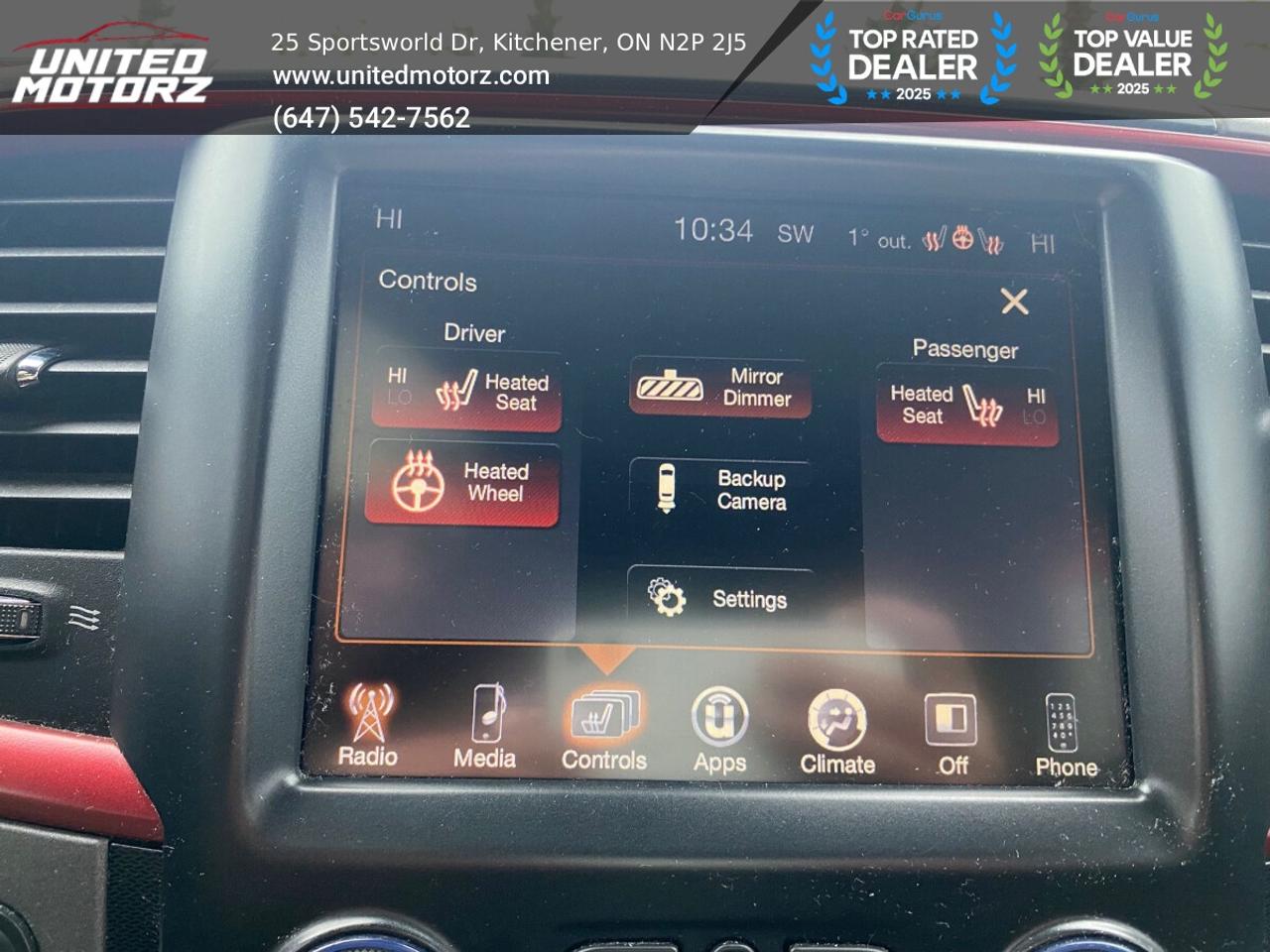 2017 RAM 1500 Rebel Crew Cab 5.7L Hemi V8~SAFETY CERTIFIED~23 Se Photo