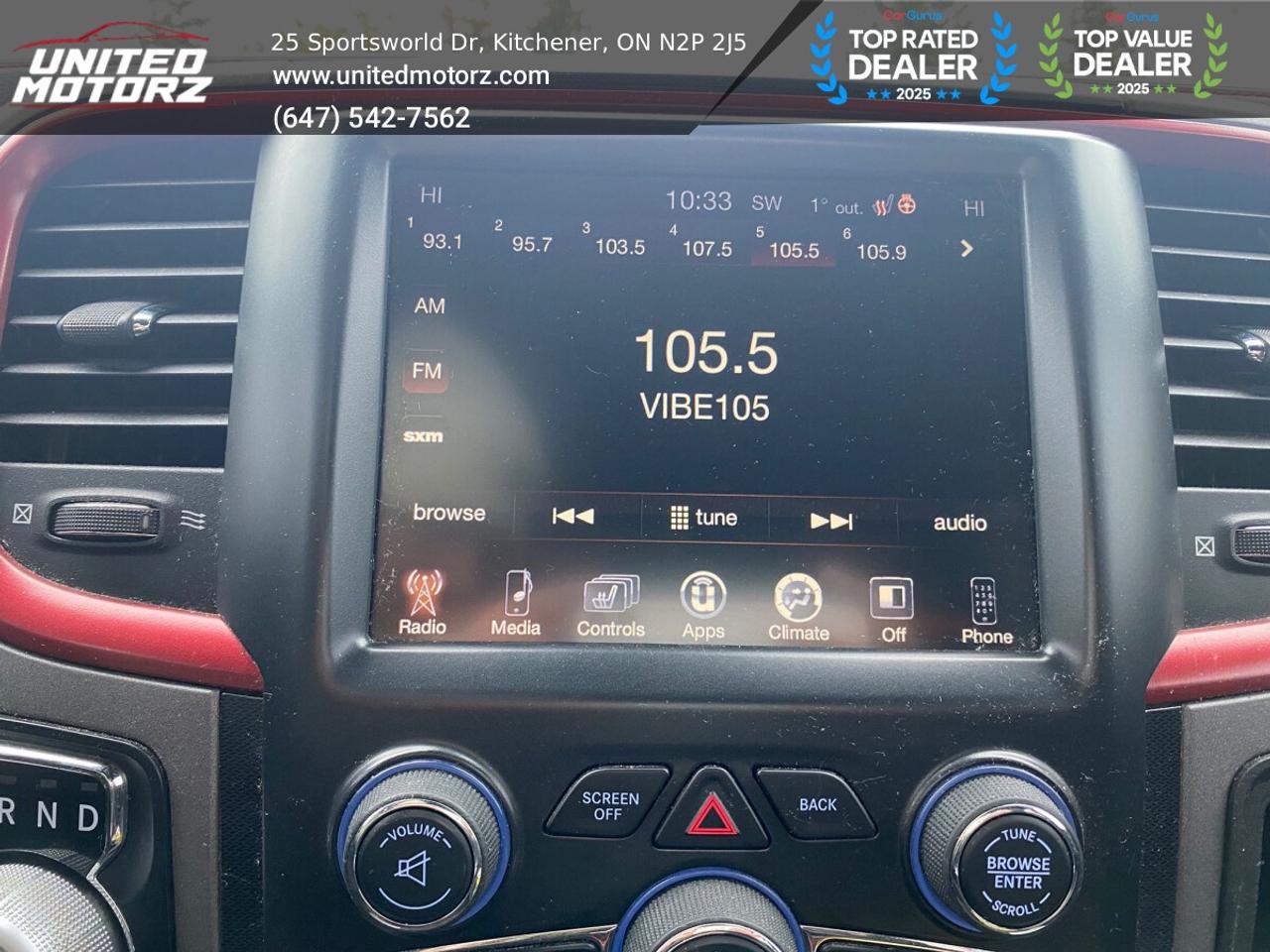 2017 RAM 1500 Rebel Crew Cab 5.7L Hemi V8~SAFETY CERTIFIED~23 Se Photo