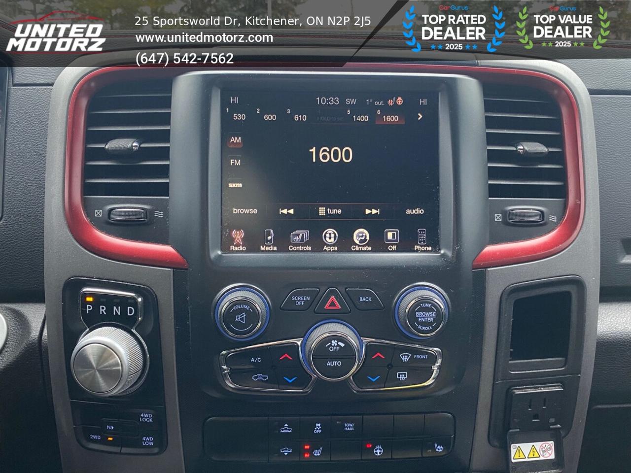 2017 RAM 1500 Rebel Crew Cab 5.7L Hemi V8~SAFETY CERTIFIED~23 Se Photo