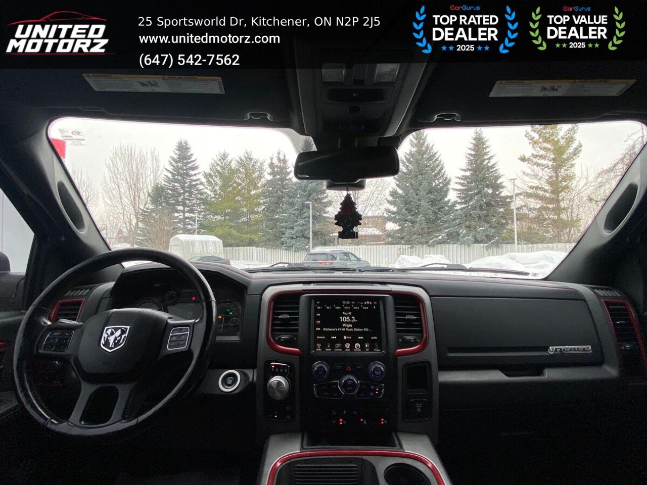 2017 RAM 1500 Rebel Crew Cab 5.7L Hemi V8~SAFETY CERTIFIED~23 Se Photo