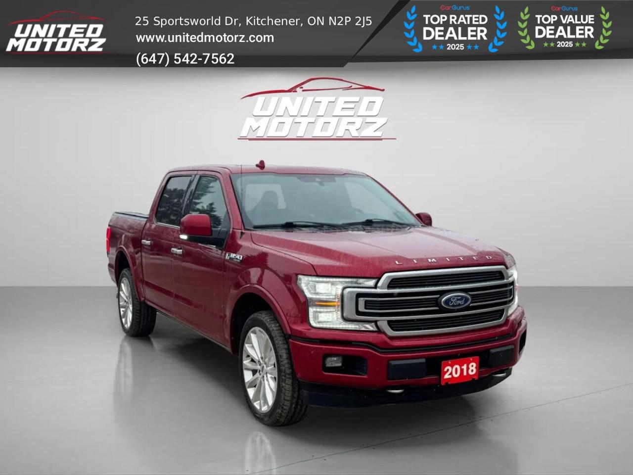 2018 Ford F-150 Limited 4WD Super Crew Box~CERTIFIED~26 Service Re Photo