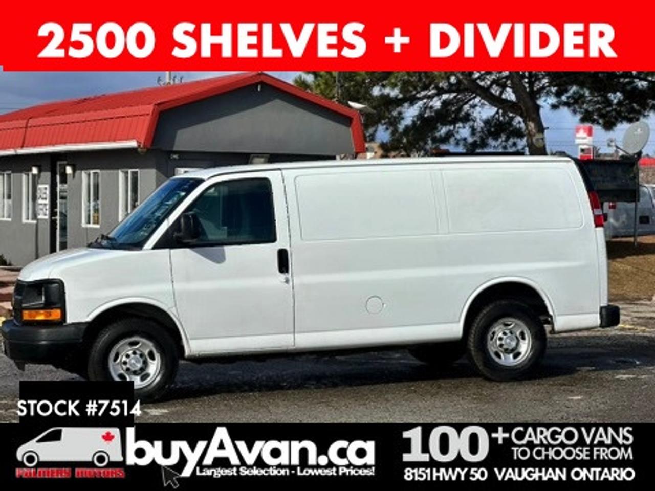2016 Chevrolet Express Express 2500 Divider + Shelves Photo