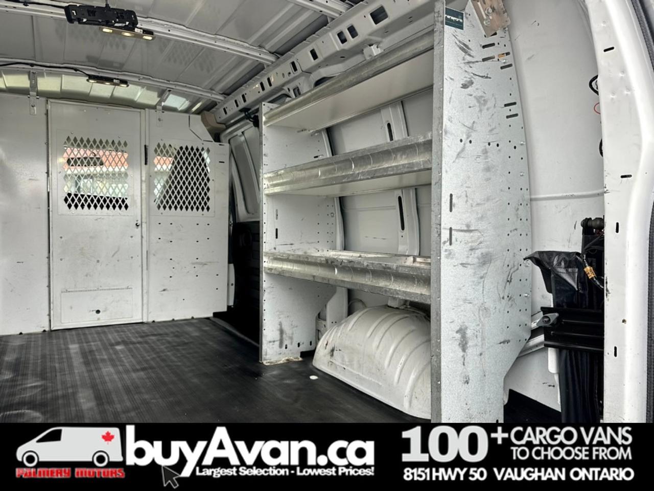 2018 Chevrolet Express Express 2500 Racks Shelves Divider Photo