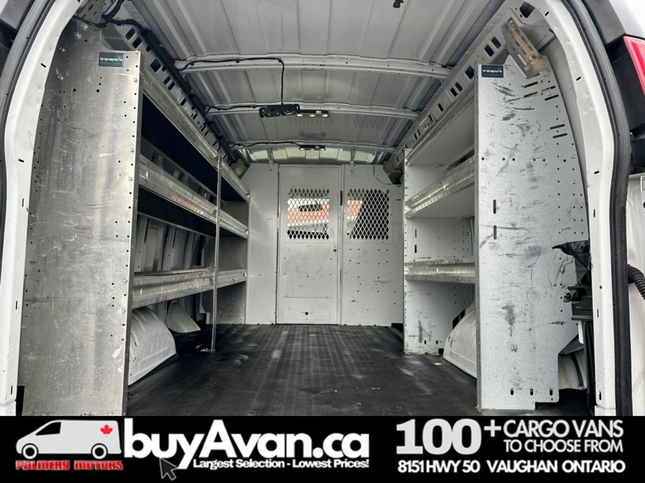 2018 Chevrolet Express Express 2500 Racks Shelves Divider Photo