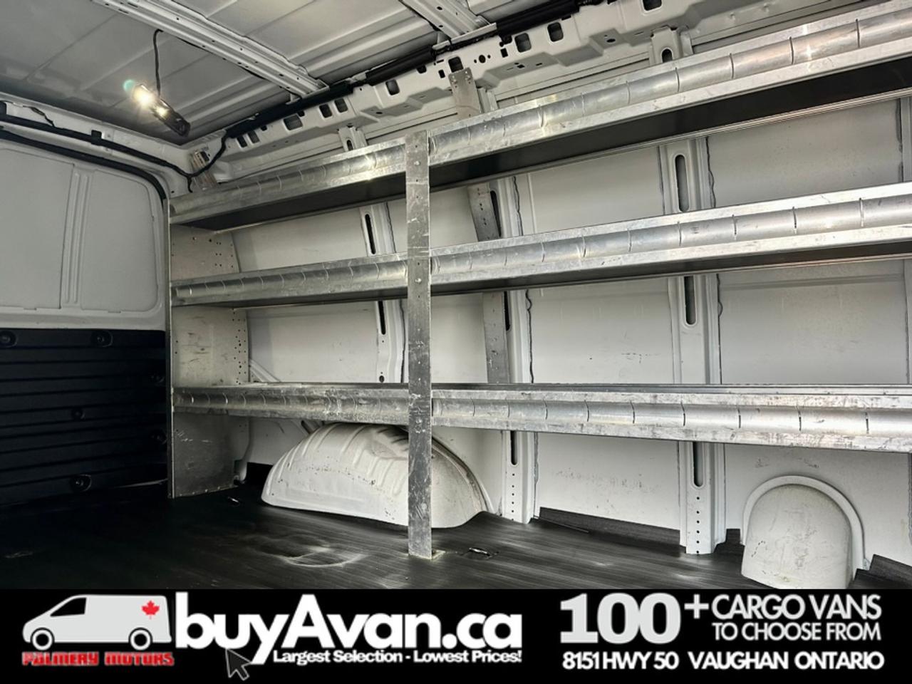 2018 Chevrolet Express Express 2500 Racks Shelves Divider Photo