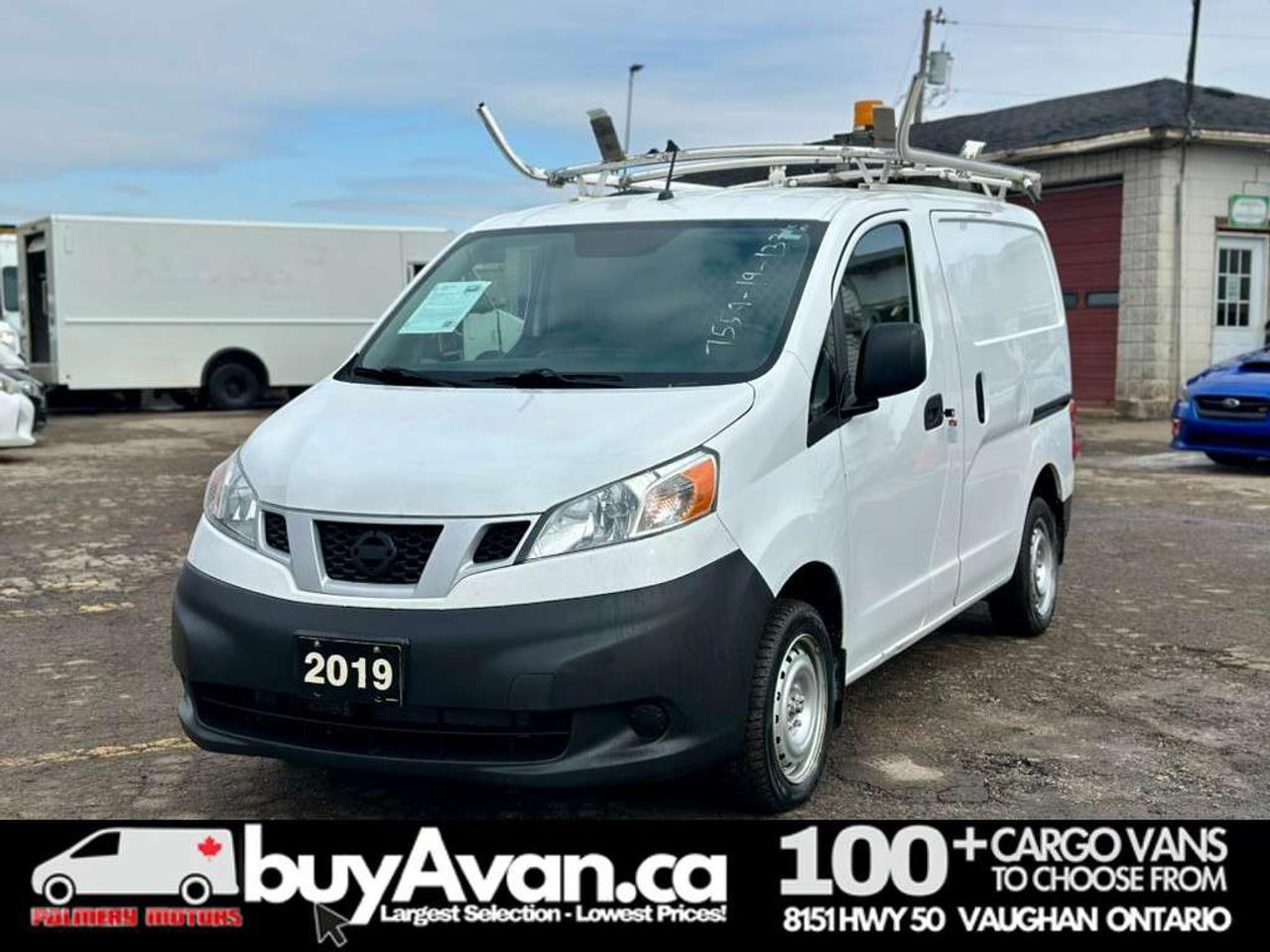 2019 Nissan NV200 SV + Divider Shelves Racks Photo