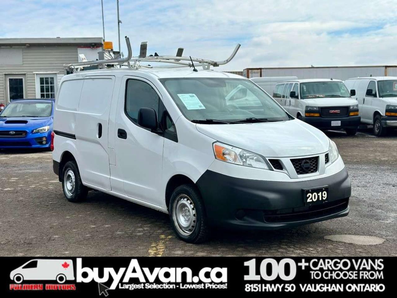2019 Nissan NV200 SV + Divider Shelves Racks Photo