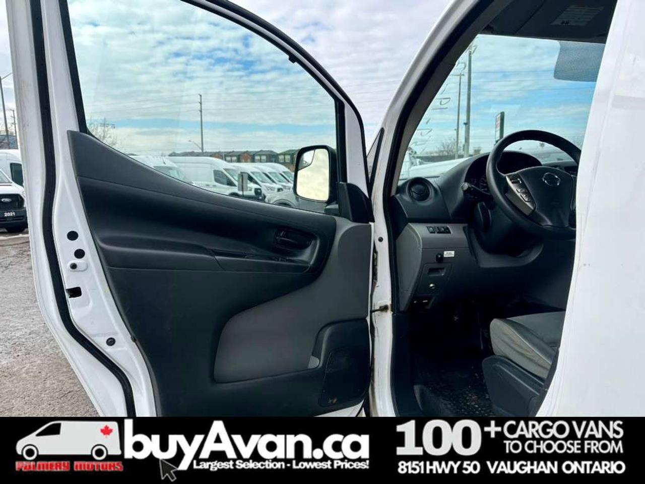 2019 Nissan NV200 SV + Divider Shelves Racks Photo