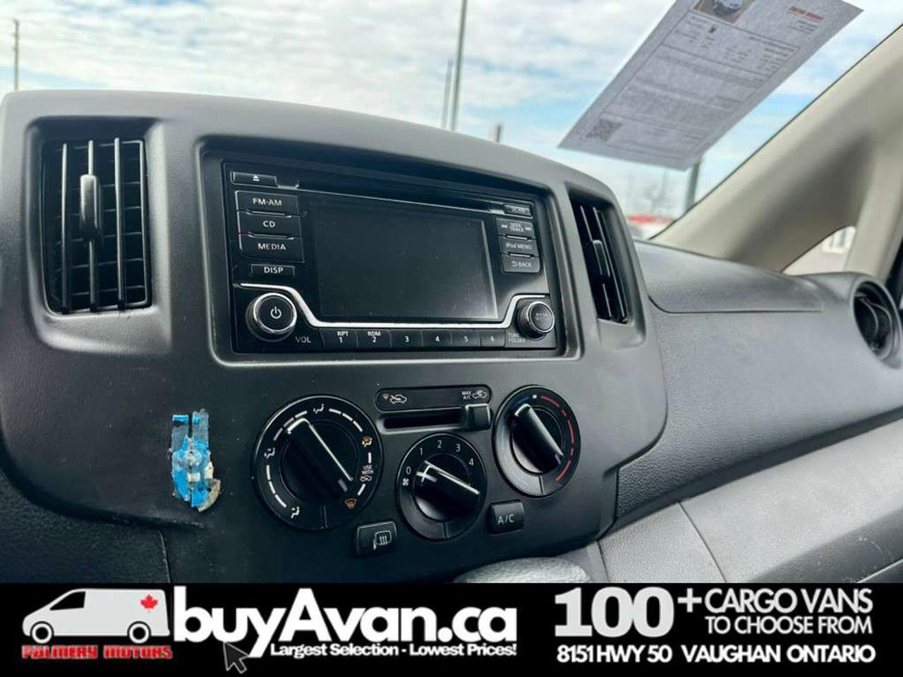 2019 Nissan NV200 SV + Divider Shelves Racks Photo