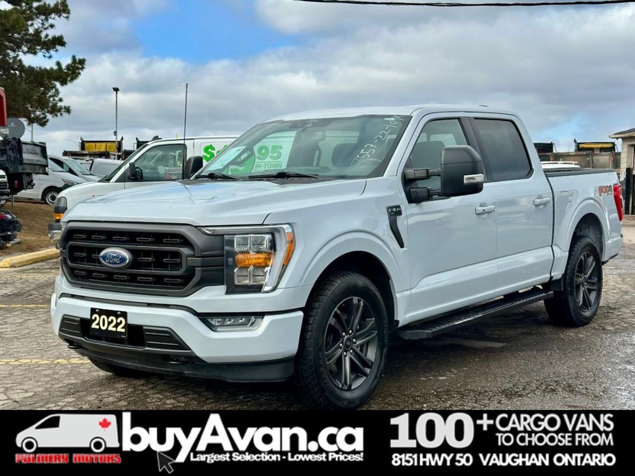 2022 Ford Van F-150 XLT FX4 Sport Crew Cab 4x4 302A PKG Photo4