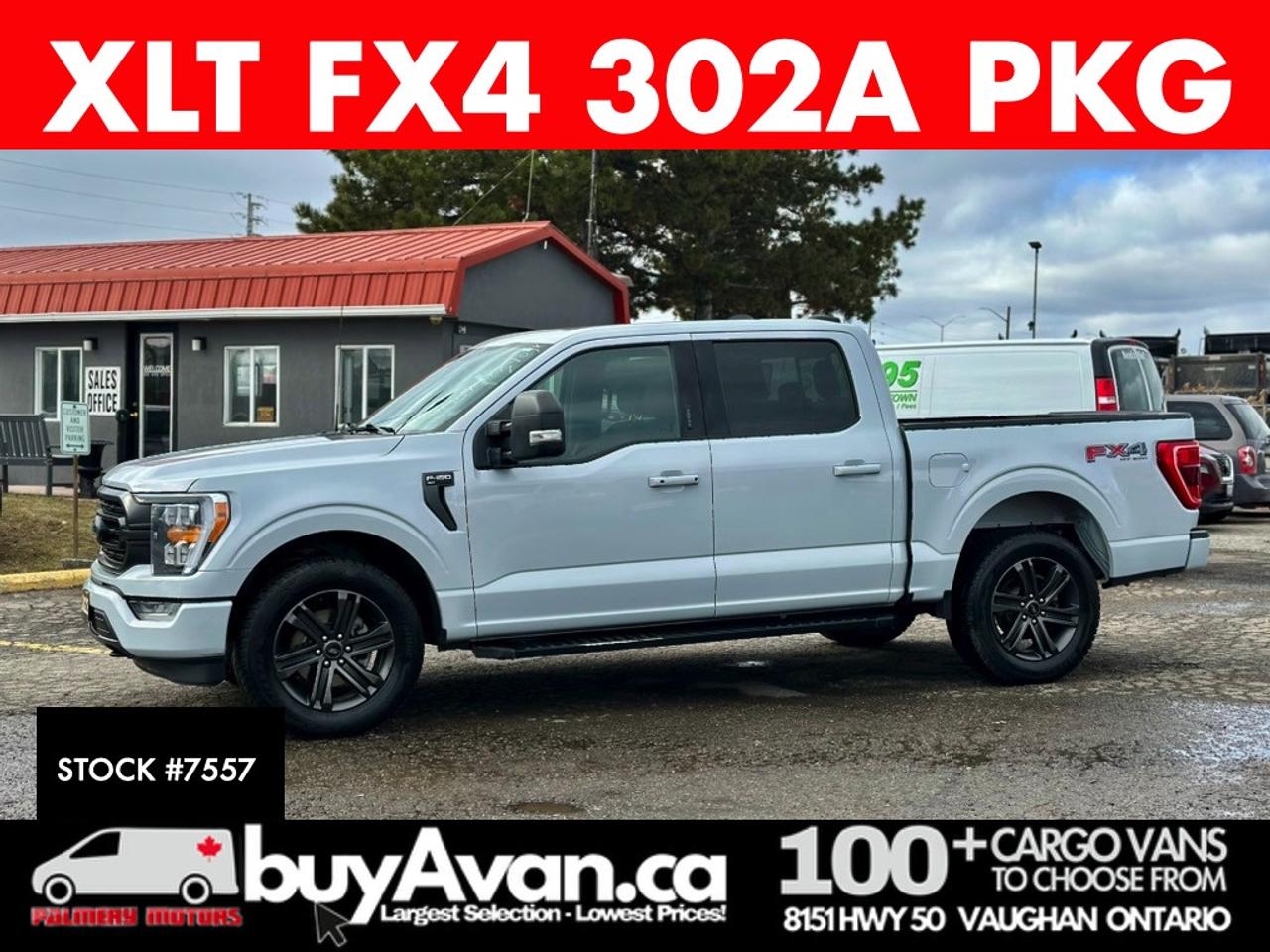 2022 Ford Van F-150 XLT FX4 Sport Crew Cab 4x4 302A PKG Photo0