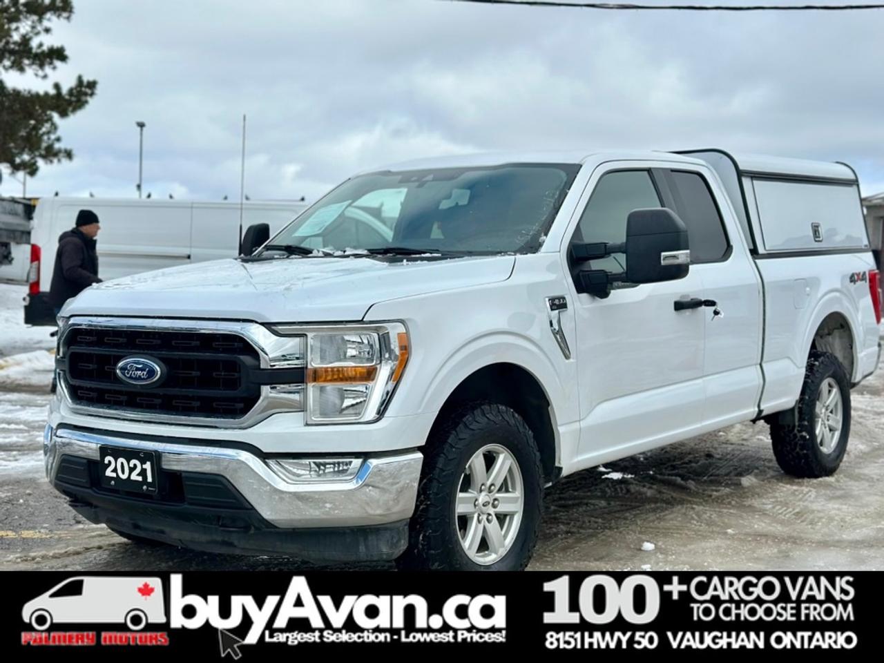 2021 Ford Van F-150 XL 4X4 Super Cab + Cap Photo