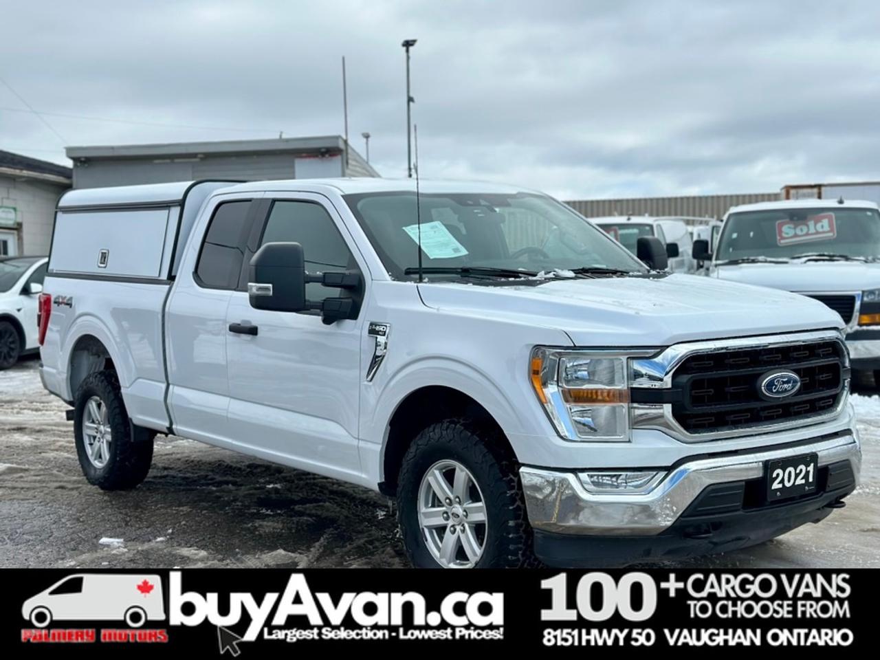 2021 Ford Van F-150 XL 4X4 Super Cab + Cap Photo