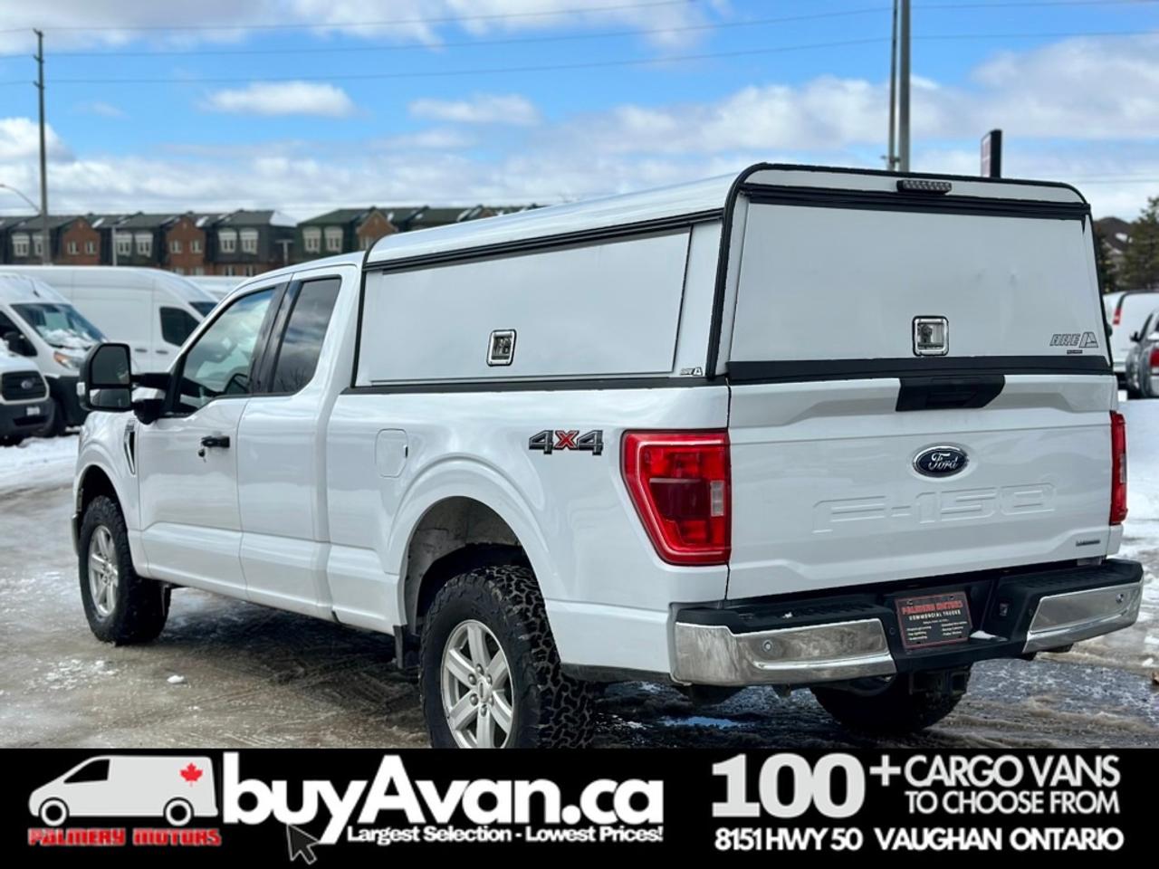 2021 Ford Van F-150 XL 4X4 Super Cab + Cap Photo