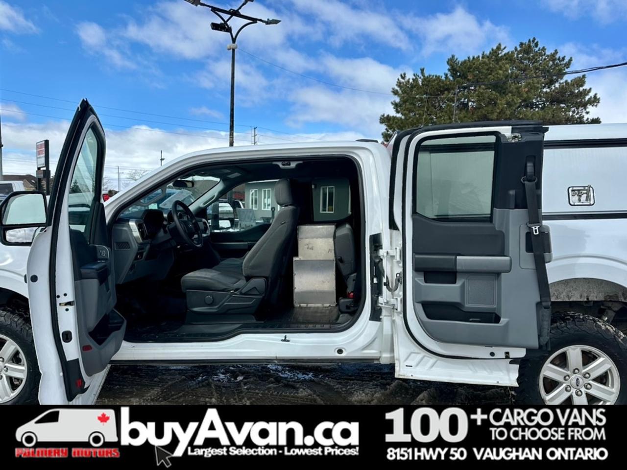 2021 Ford Van F-150 XL 4X4 Super Cab + Cap Photo