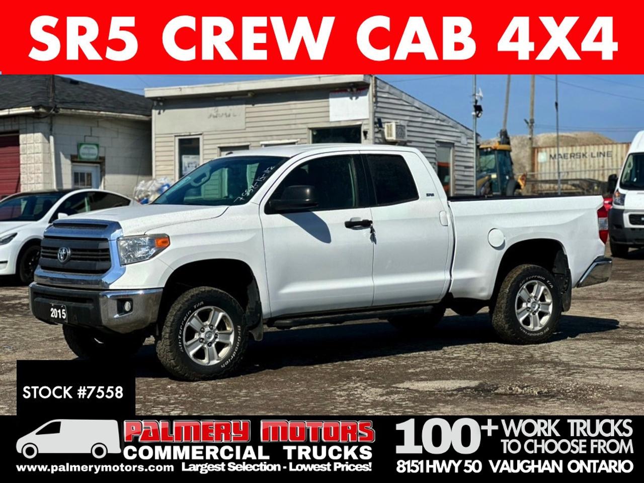 2015 Toyota Tundra Tundra SR5 Crew Cab 4x4 Photo0