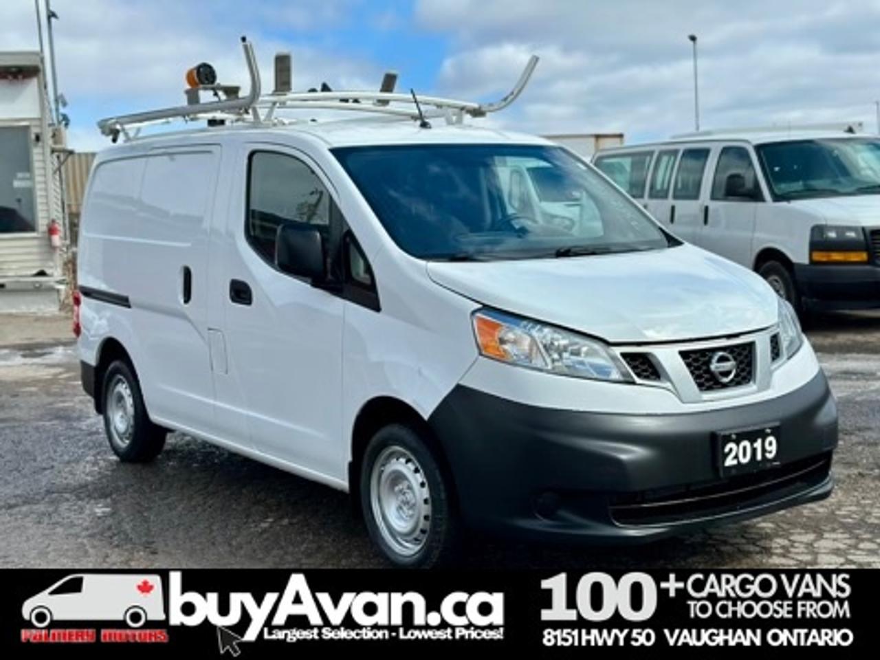 2019 Nissan NV Cargo NV200 SV + Divider Shelves Racks Photo