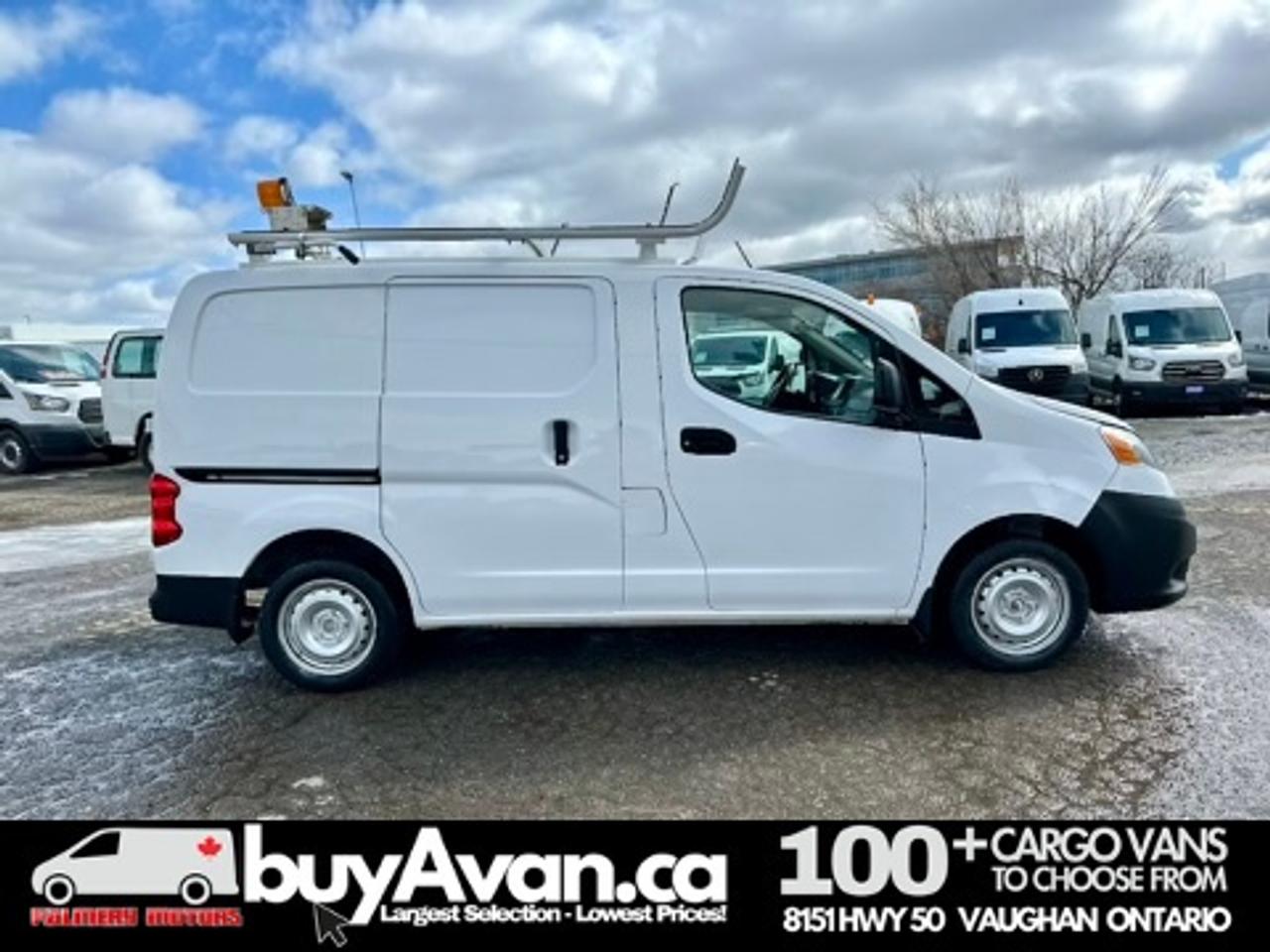 2019 Nissan NV Cargo NV200 SV + Divider Shelves Racks Photo