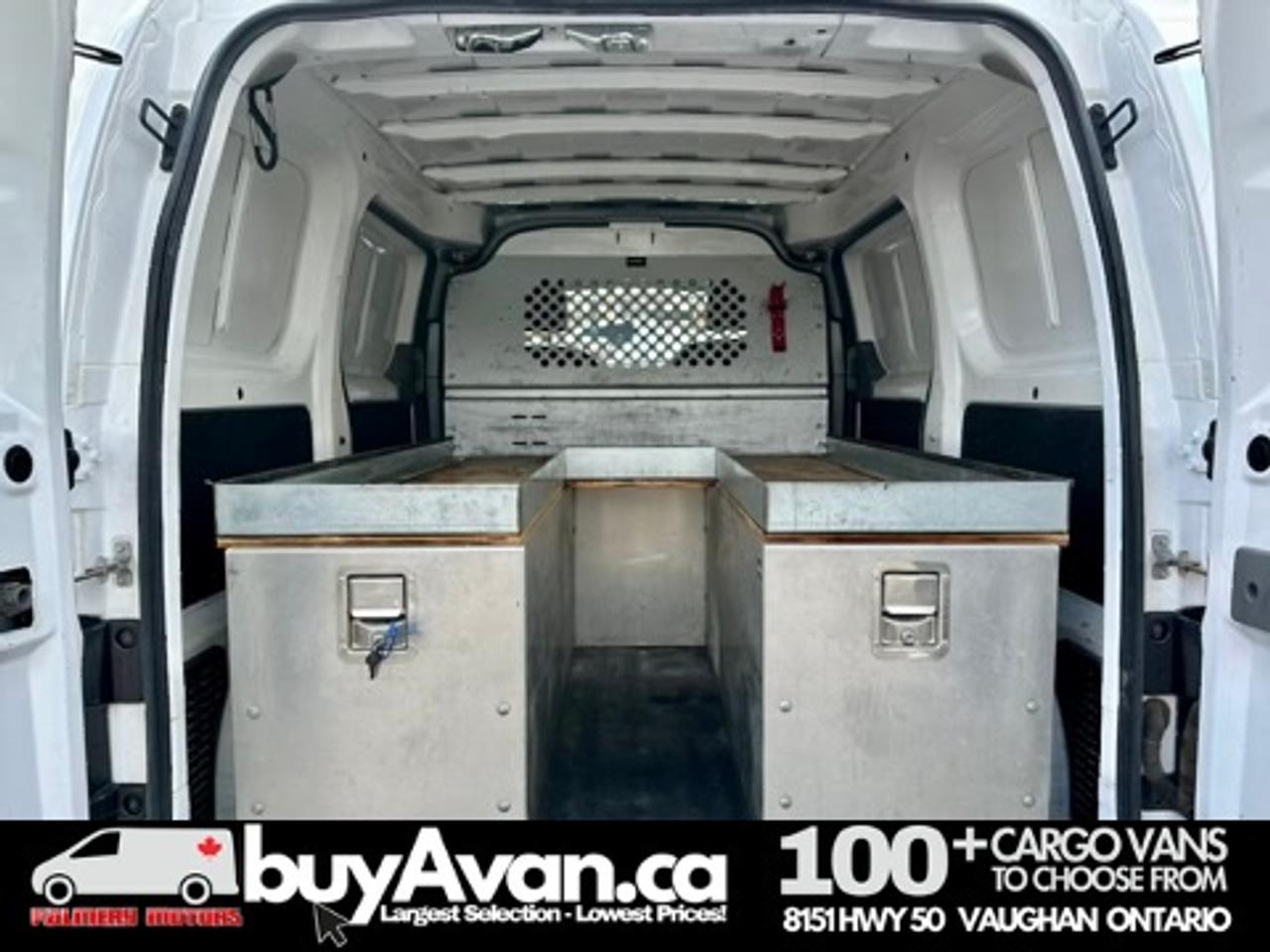 2019 Nissan NV Cargo NV200 SV + Divider Shelves Racks Photo