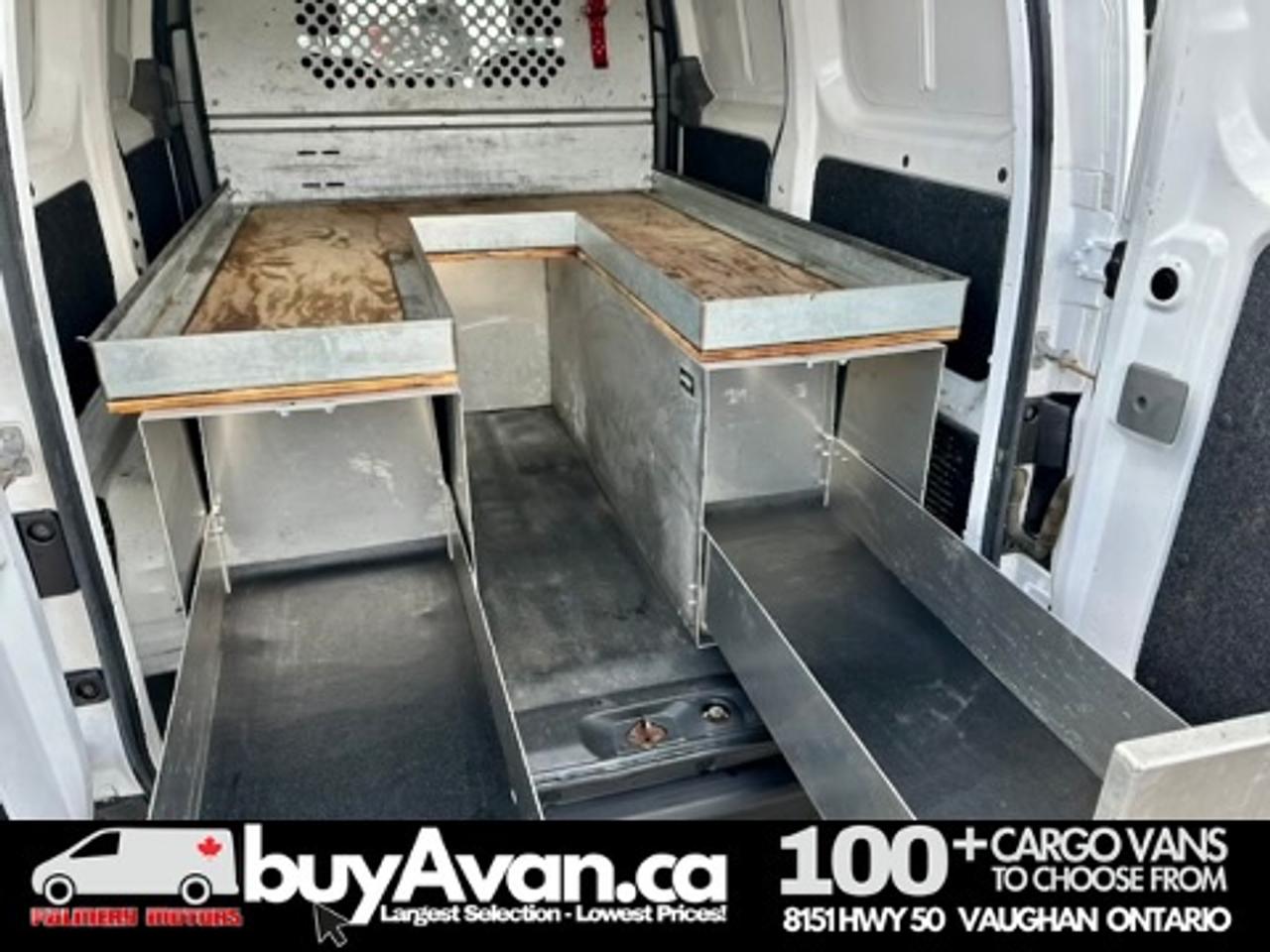 2019 Nissan NV Cargo NV200 SV + Divider Shelves Racks Photo