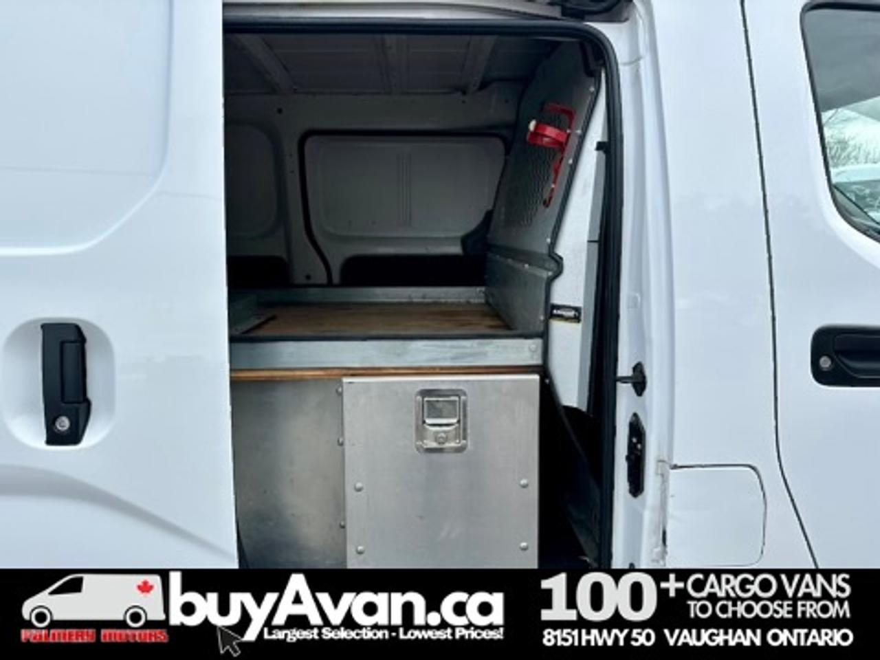 2019 Nissan NV Cargo NV200 SV + Divider Shelves Racks Photo