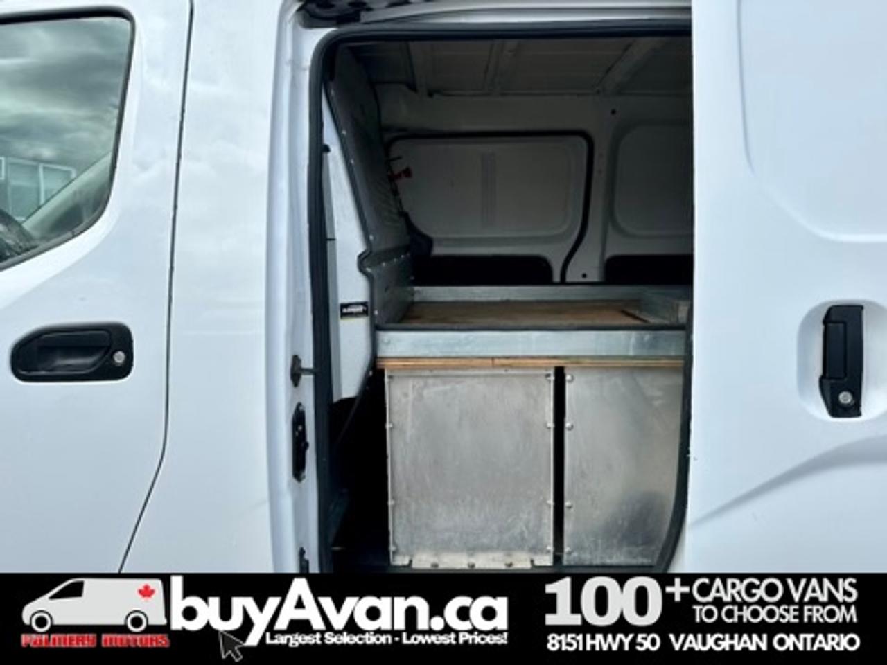 2019 Nissan NV Cargo NV200 SV + Divider Shelves Racks Photo
