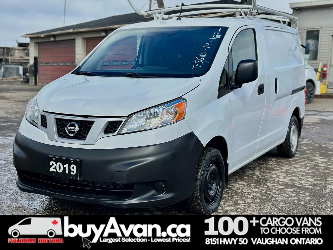 2019 Nissan NV Cargo NV200 SV + Divider Shelves Racks Photo