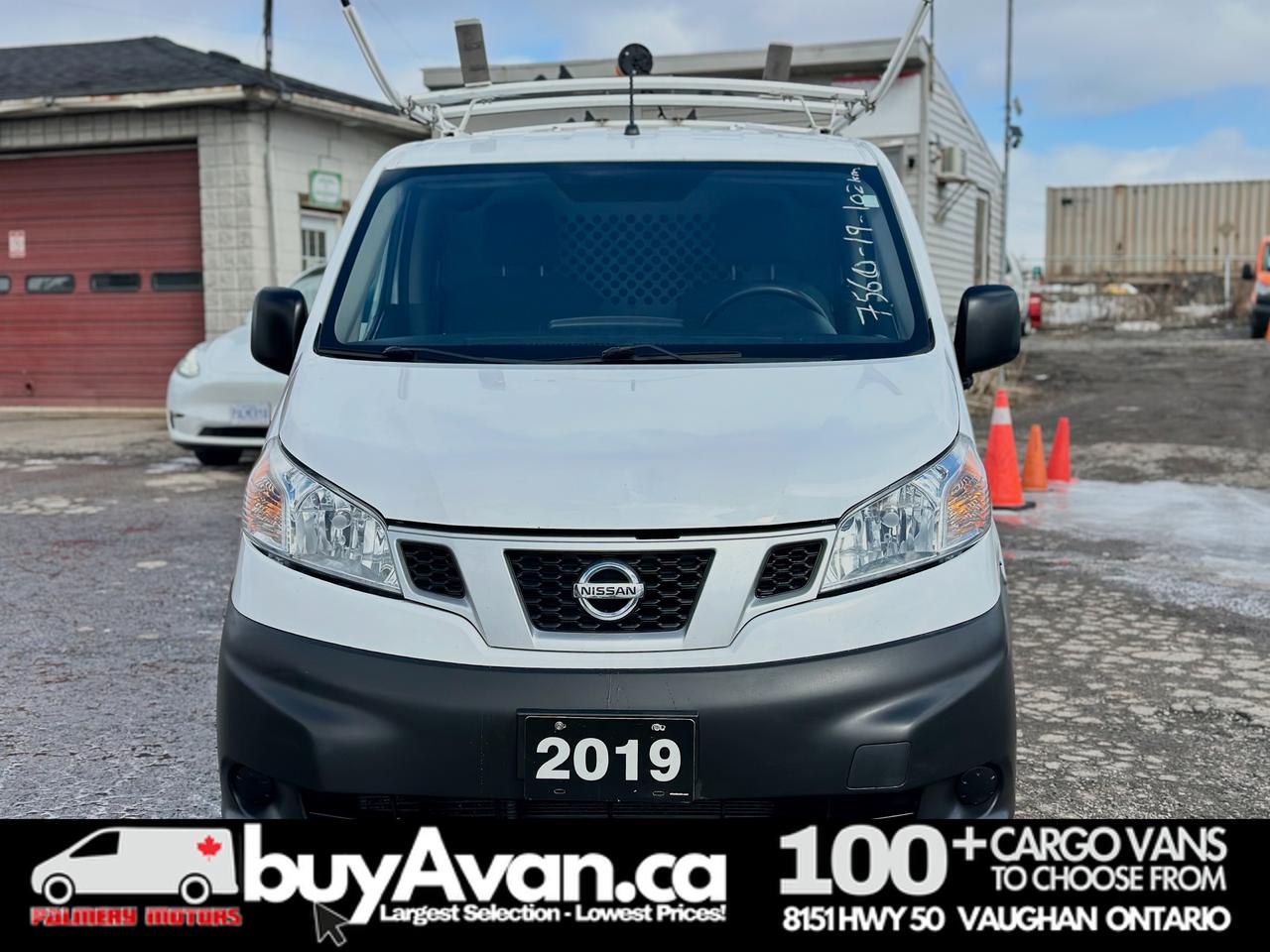 2019 Nissan NV Cargo NV200 SV + Divider Shelves Racks Photo