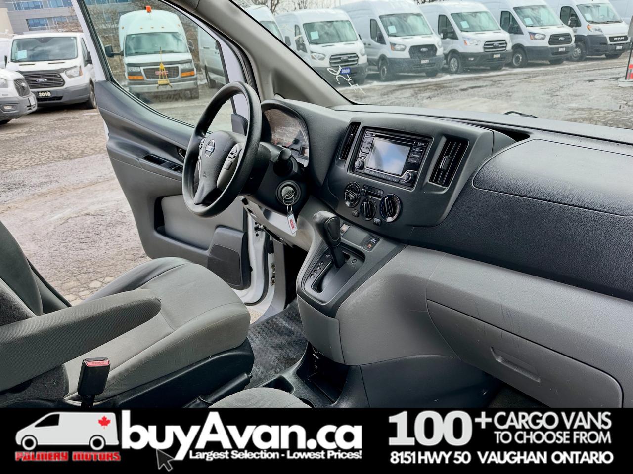 2019 Nissan NV Cargo NV200 SV + Divider Shelves Racks Photo