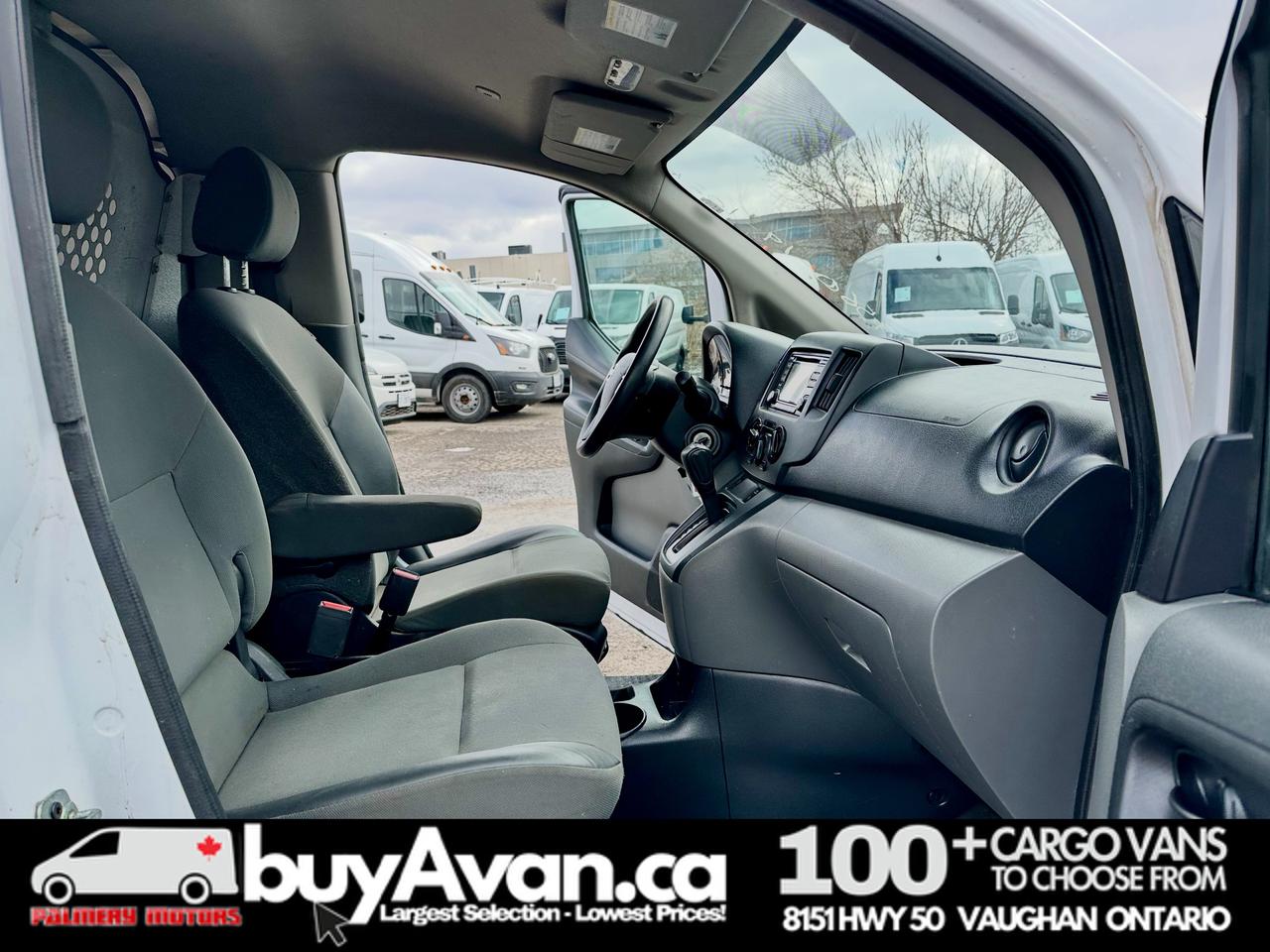 2019 Nissan NV Cargo NV200 SV + Divider Shelves Racks Photo