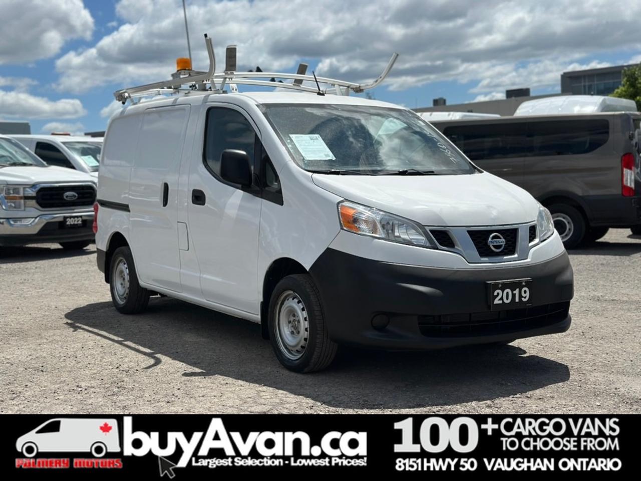 2019 Nissan NV Cargo NV200 SV + Divider Shelves Racks Photo