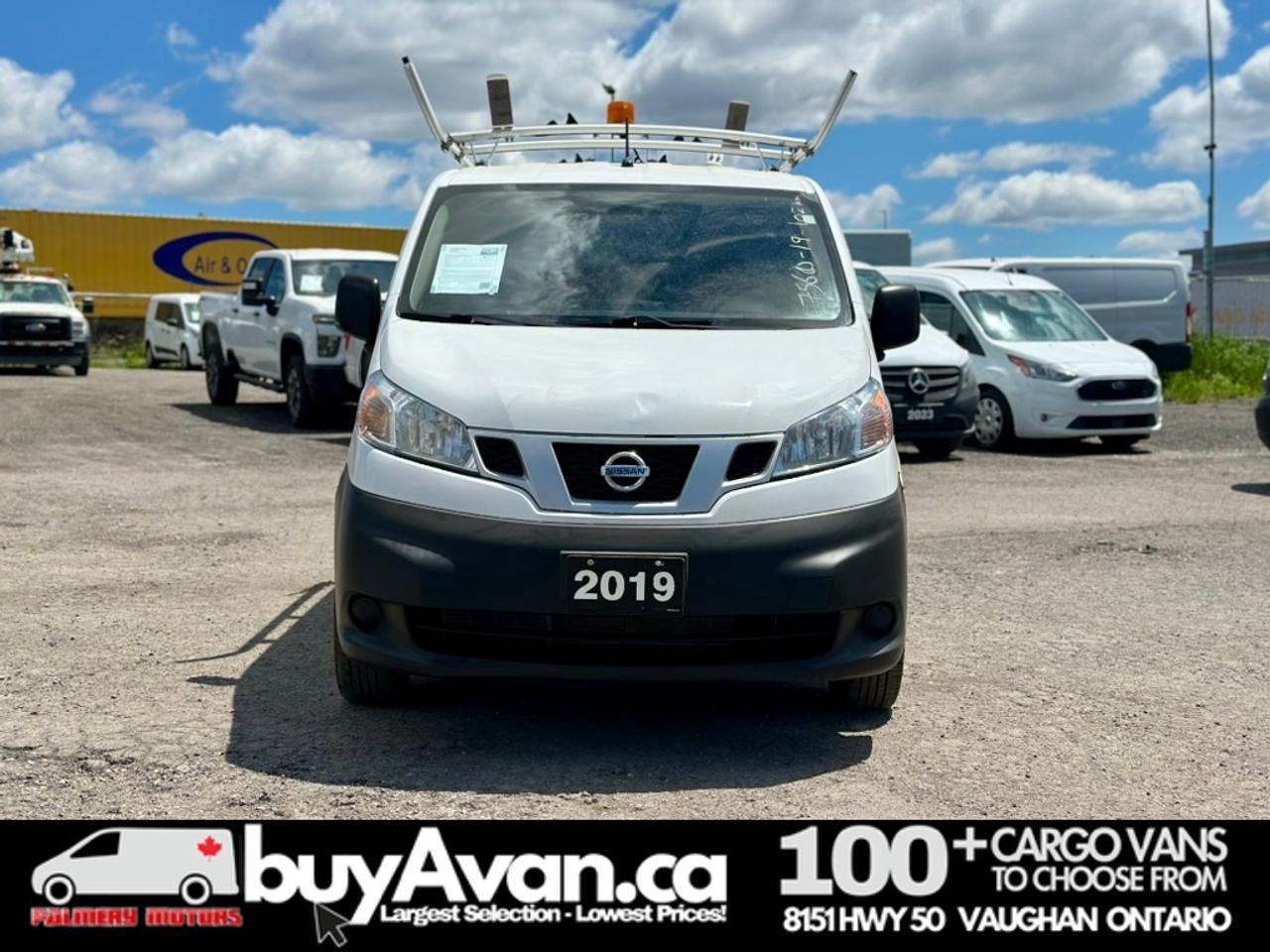 2019 Nissan NV Cargo NV200 SV + Divider Shelves Racks Photo