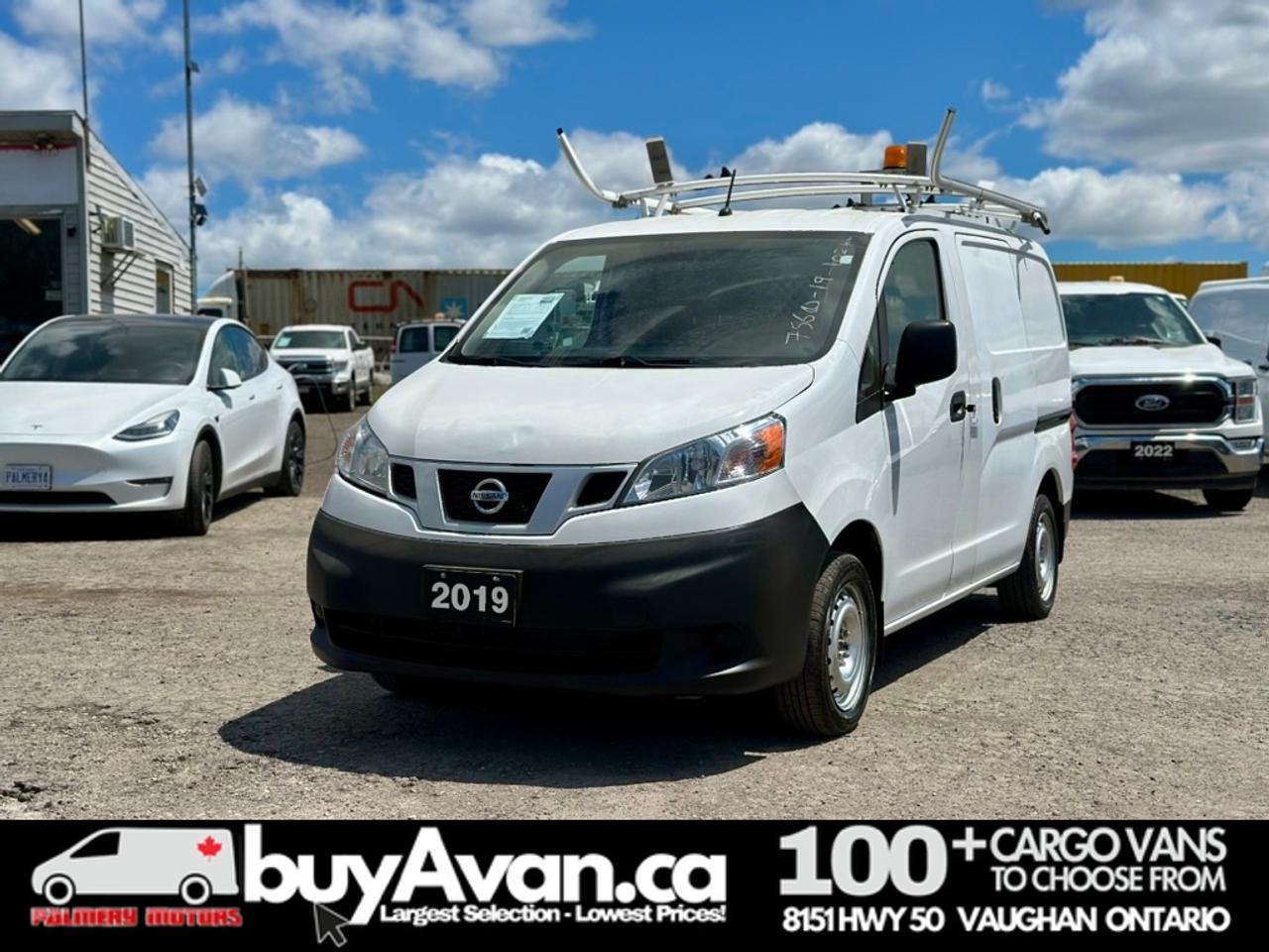 2019 Nissan NV Cargo NV200 SV + Divider Shelves Racks Photo4