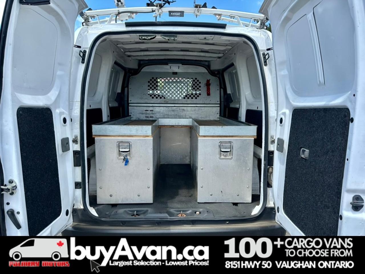 2019 Nissan NV Cargo NV200 SV + Divider Shelves Racks Photo