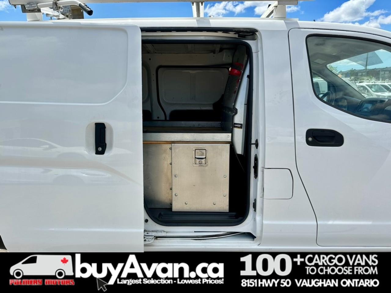 2019 Nissan NV Cargo NV200 SV + Divider Shelves Racks Photo