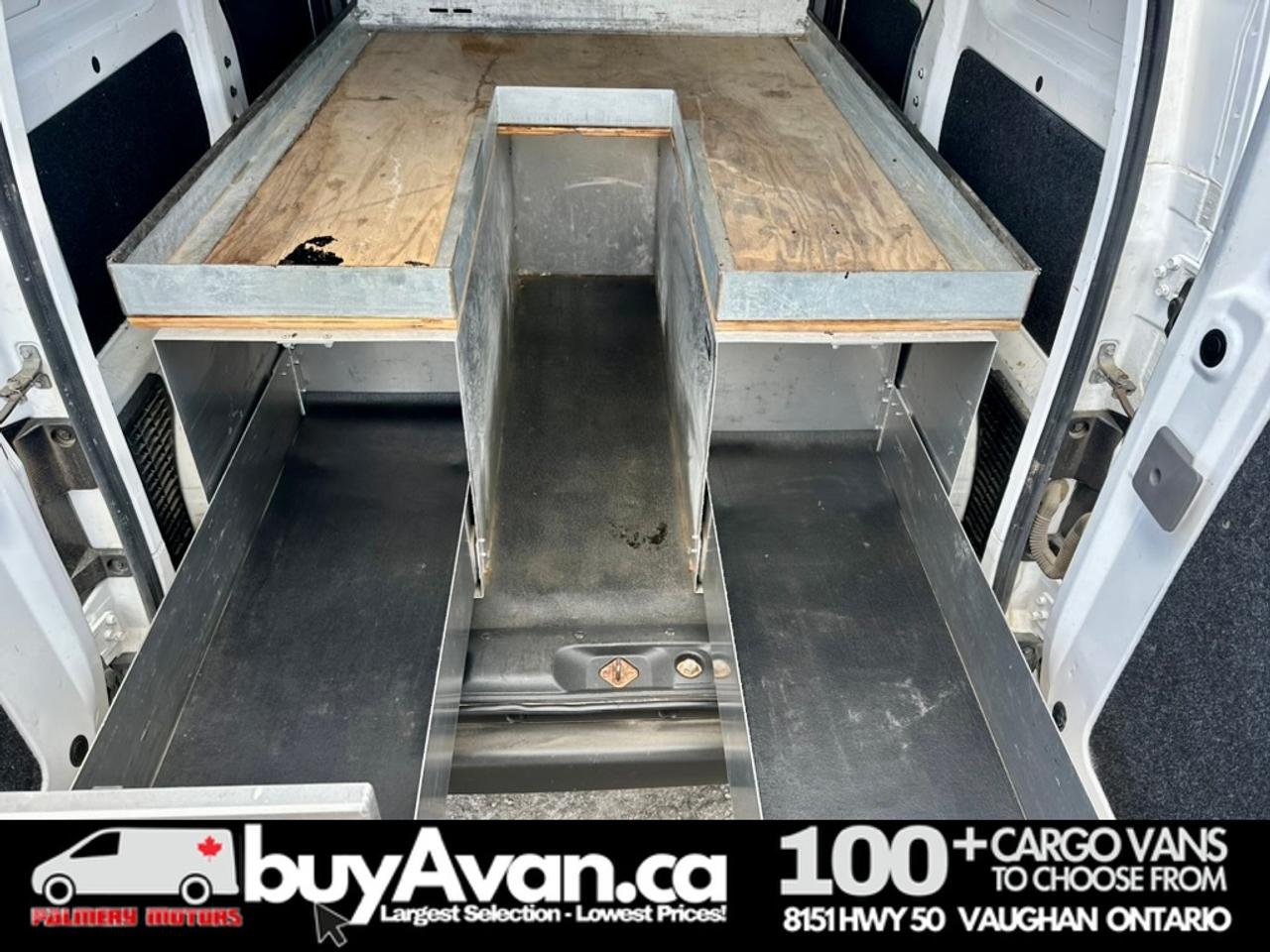 2019 Nissan NV Cargo NV200 SV + Divider Shelves Racks Photo