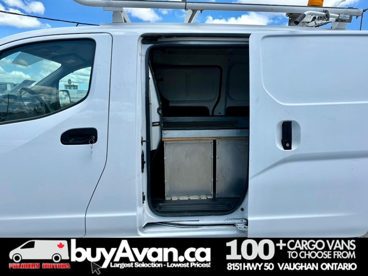 2019 Nissan NV Cargo NV200 SV + Divider Shelves Racks Photo