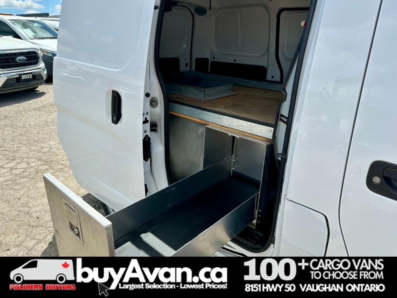 2019 Nissan NV Cargo NV200 SV + Divider Shelves Racks Photo