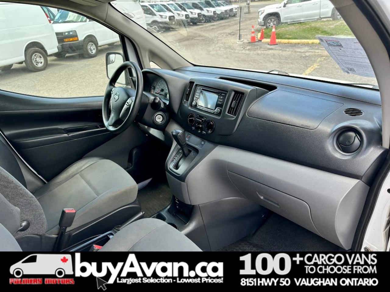 2019 Nissan NV Cargo NV200 SV + Divider Shelves Racks Photo