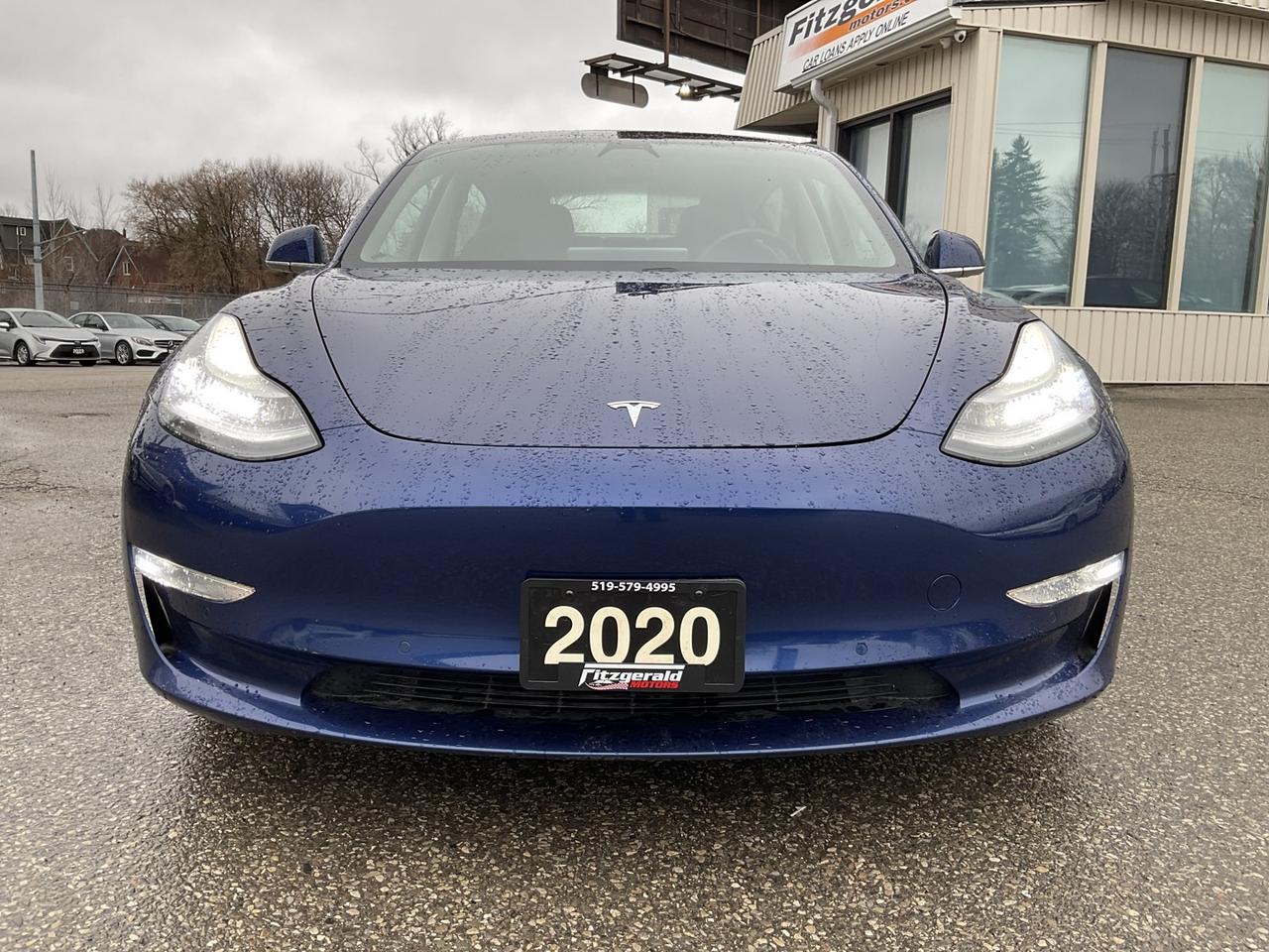 2020 Tesla Model 3 LONGE RANGE AWD - LEATHER! NAV! CAMERAS! LOW EV RA Photo