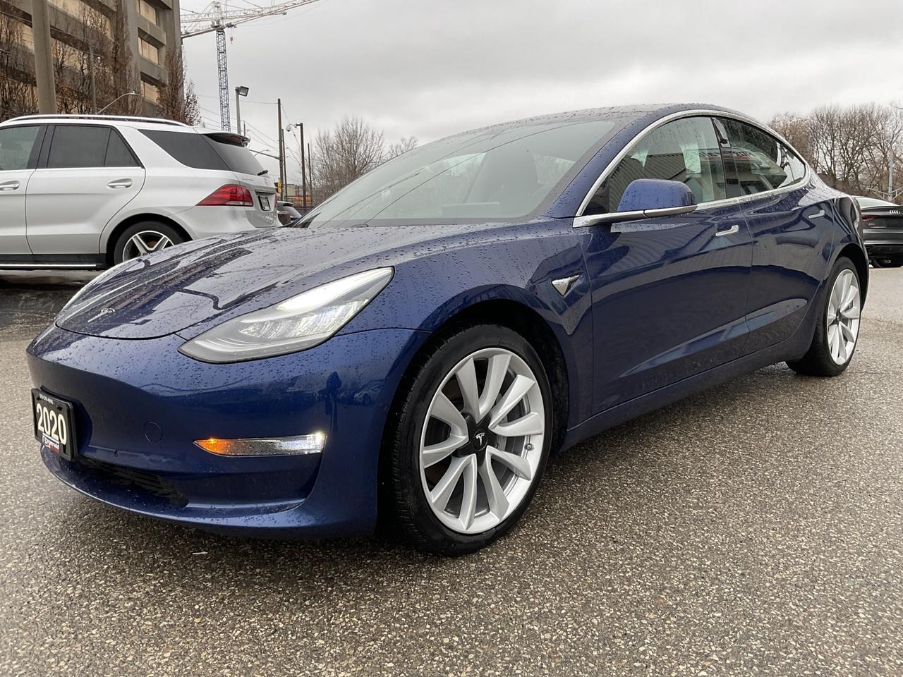 2020 Tesla Model 3 LONGE RANGE AWD - LEATHER! NAV! CAMERAS! LOW EV RA Photo