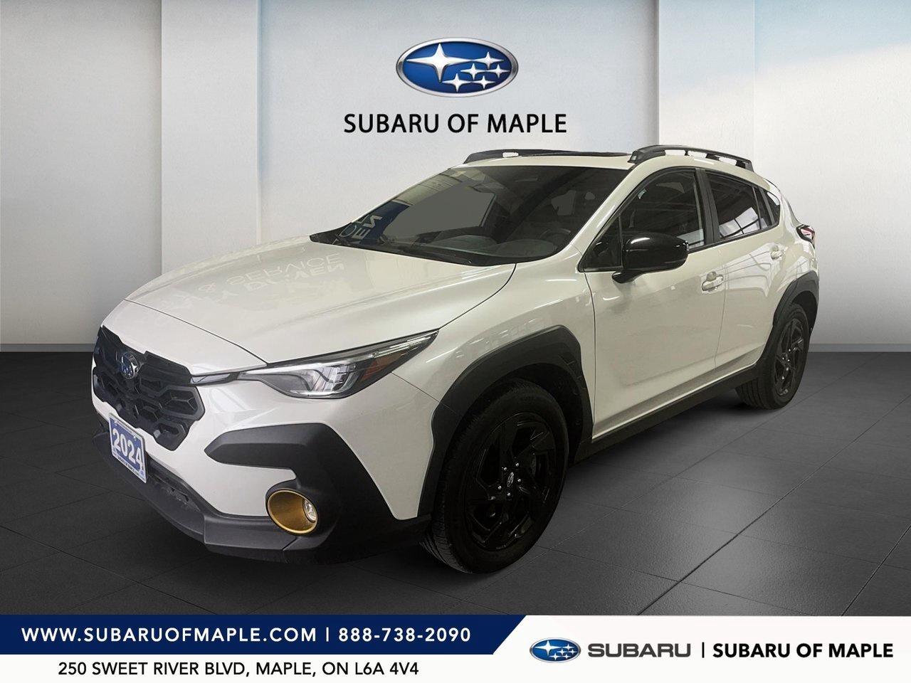 2024 Subaru Crosstrek Onyx AWD  Subaru CPO   Clean Carfax Photo