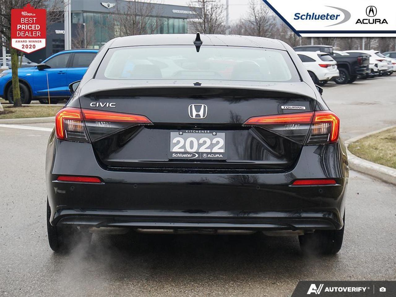 2022 Honda Civic Sedan Touring CVT - No Accidents! 1 Owner! Photo
