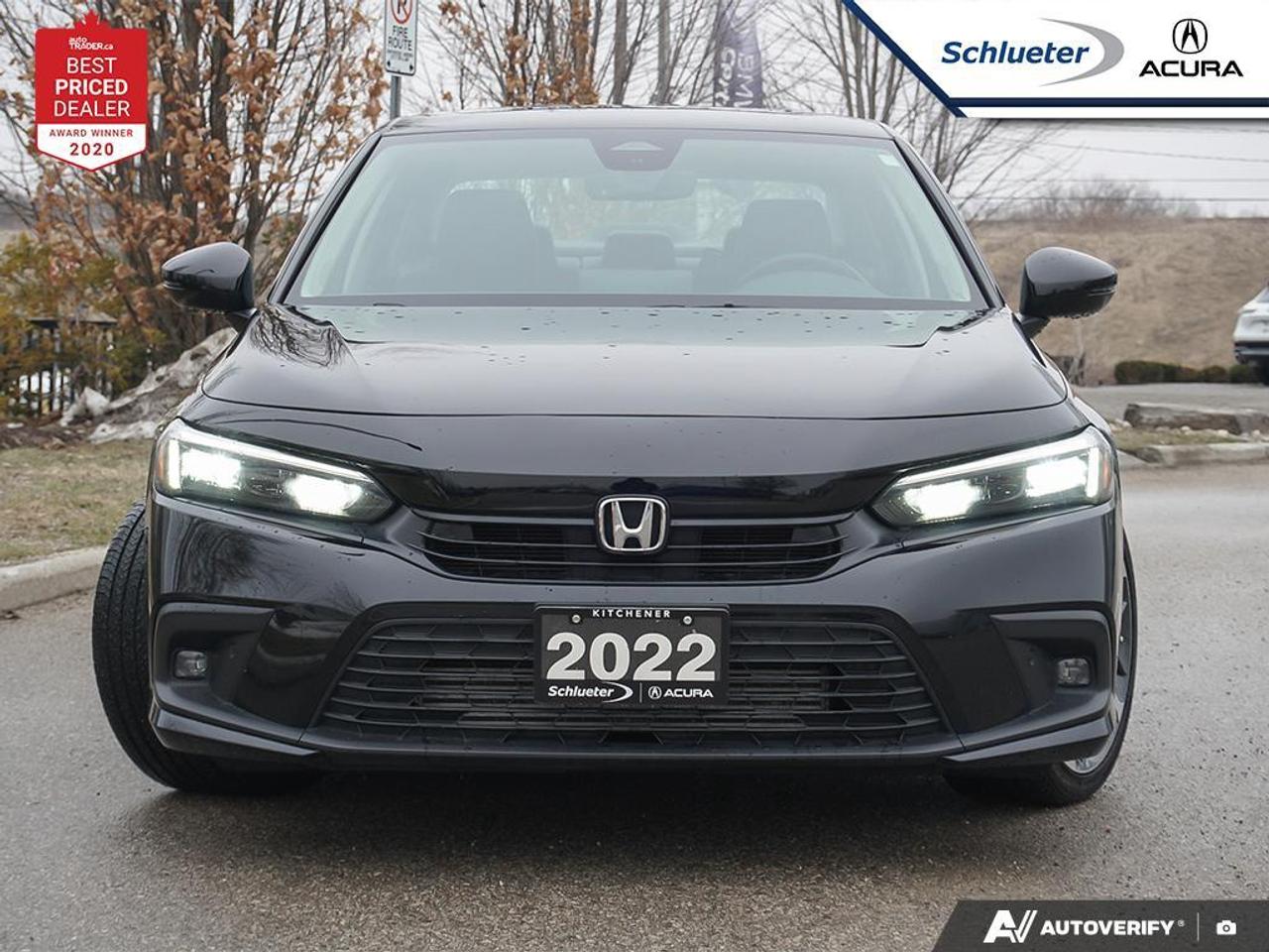 2022 Honda Civic Sedan Touring CVT - No Accidents! 1 Owner! Photo