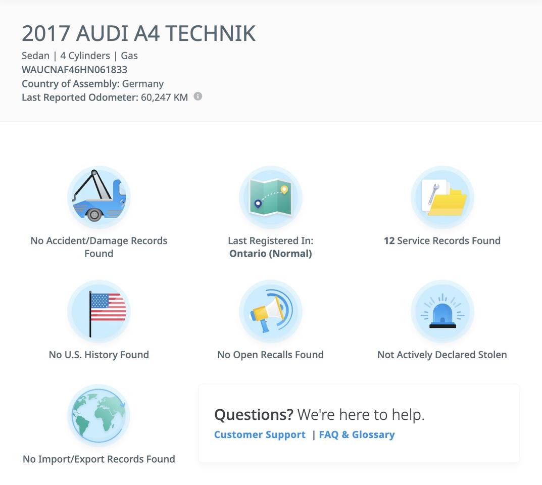 2017 Audi A4 Technik quattro   CleanCarfax! Photo2